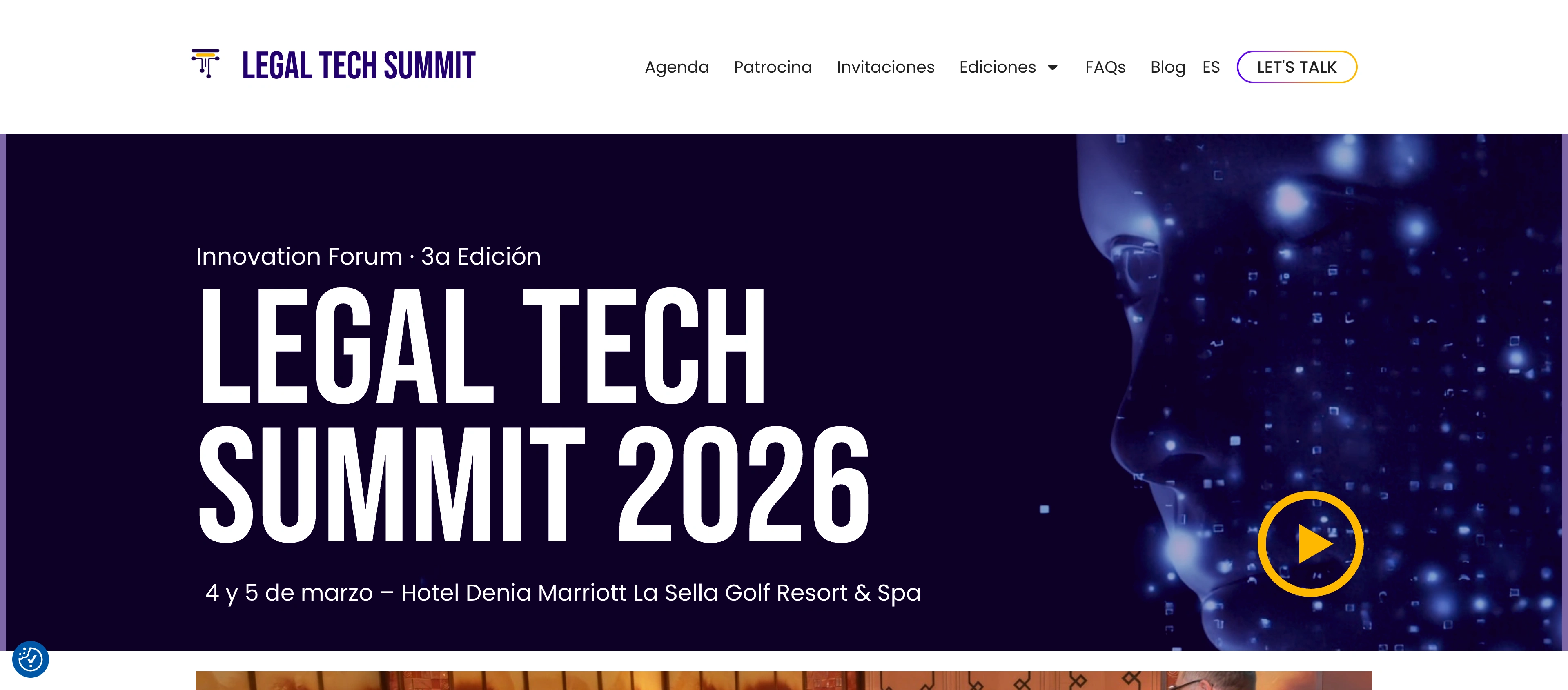 Diseño web y SEO legaltech-summit.es